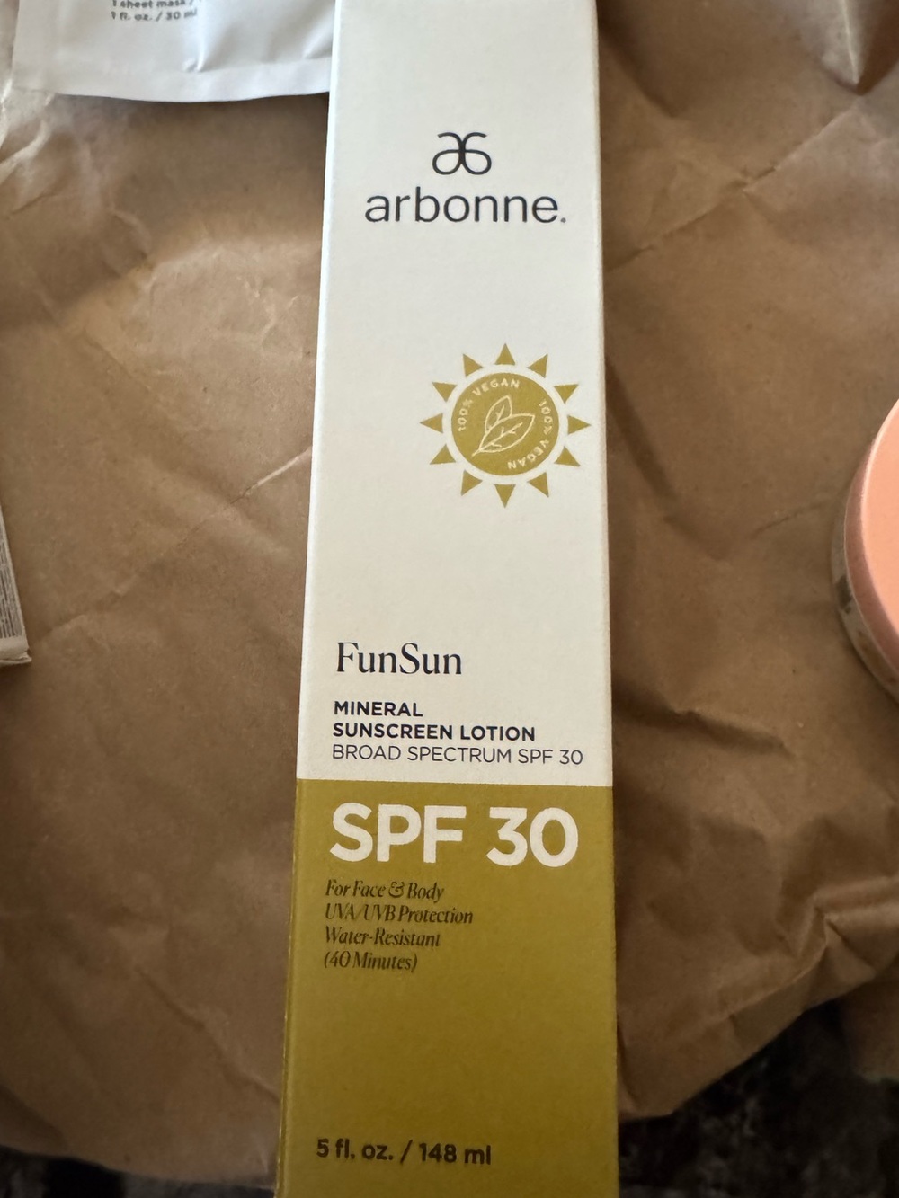 Arbonne FunSun Mineral Sunscreen Lotion